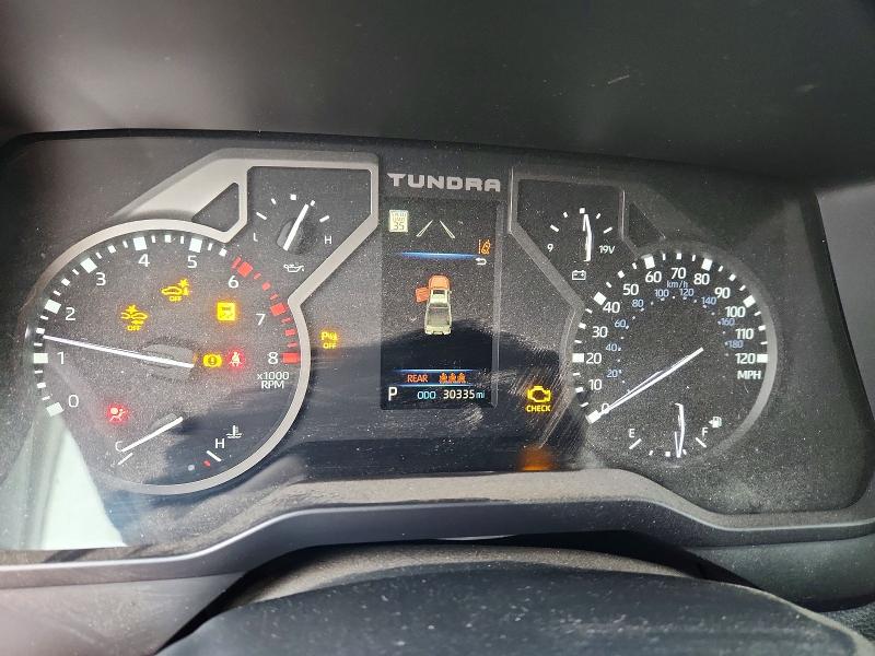 65208166 :رقم المزاد ، 5TFLA5DA4NX038209 vin ، 2022 Toyota Tundra مزاد بيع