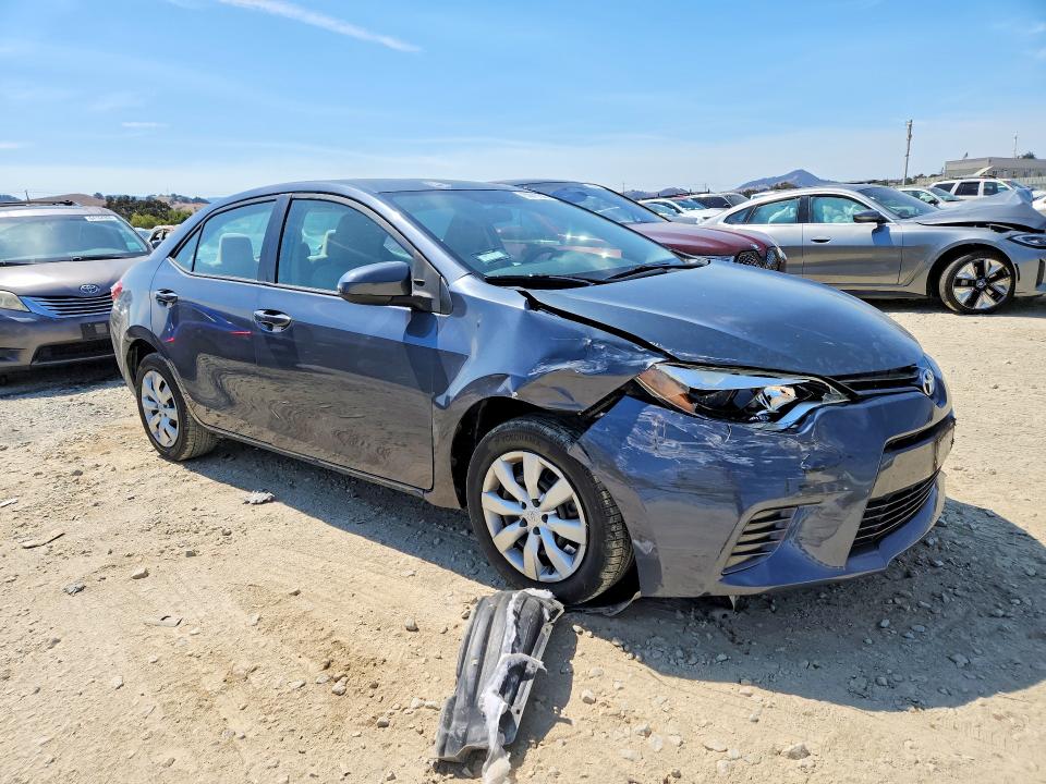 65019746 :رقم المزاد ، 5YFBURHE9GP471551 vin ، 2016 Toyota Corolla مزاد بيع