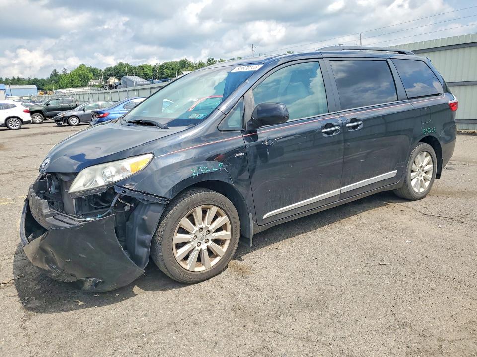 2016 Toyota Sienna მანქანა იყიდება აუქციონზე, vin: 5TDDK3DC5GS139808, აუქციონის ნომერი: 63870156