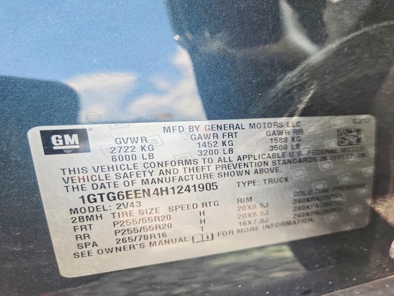 Aukcja sprzedaży 2017 Gmc Canyon, vin: 1GTG6EEN4H1241905, numer aukcji: 65227976