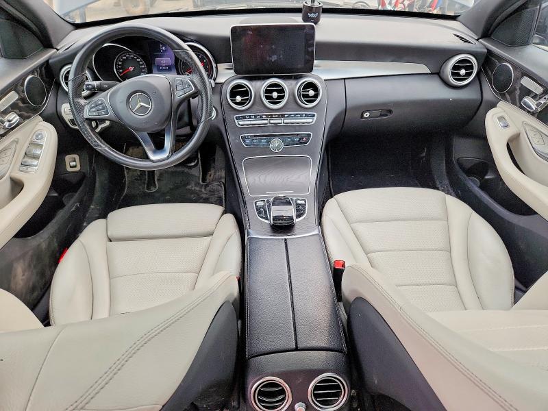 64376956 :رقم المزاد ، 55SWF4KB2FU077332 vin ، 2015 Mercedes-benz C مزاد بيع