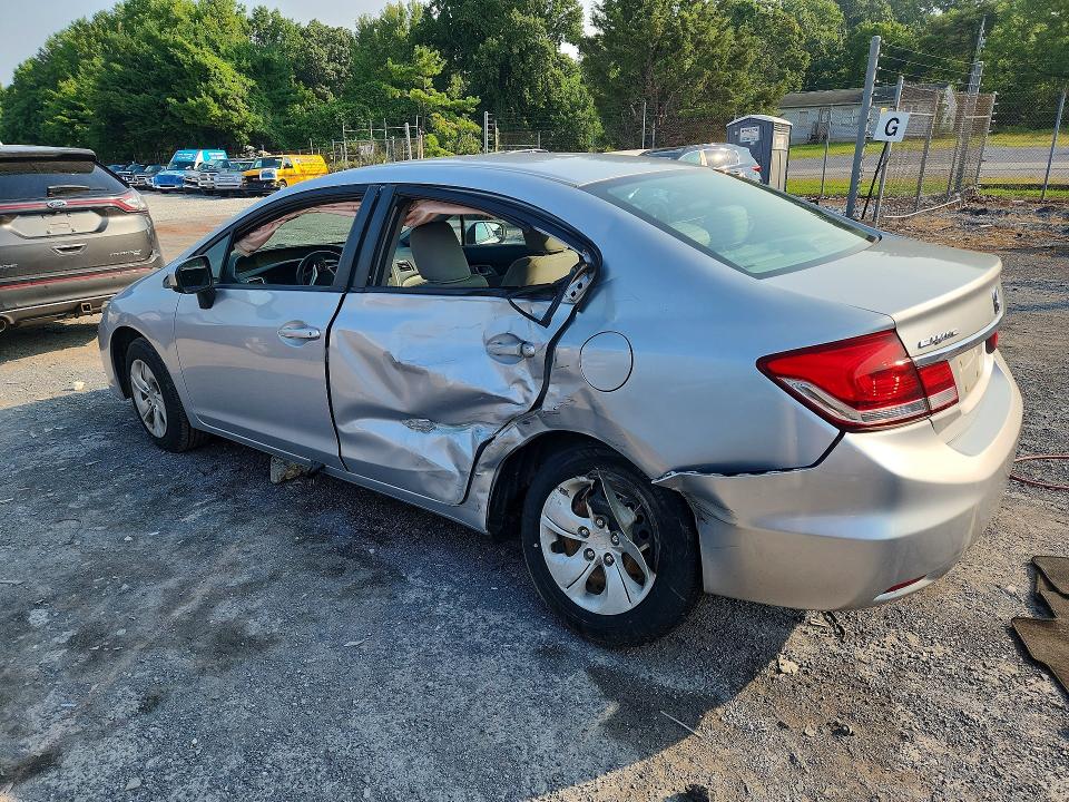2014 Honda Civic მანქანა იყიდება აუქციონზე, vin: 2HGFB2F57EH540999, აუქციონის ნომერი: 61643636