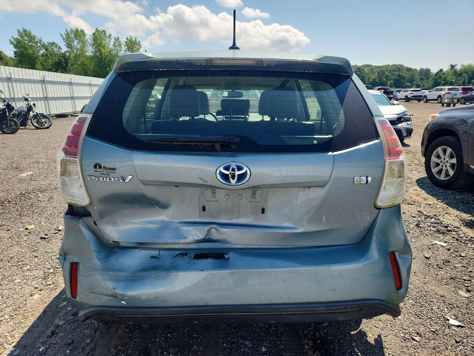 2015 Toyota Prius V მანქანა იყიდება აუქციონზე, vin: JTDZN3EU4FJ019837, აუქციონის ნომერი: 63927256
