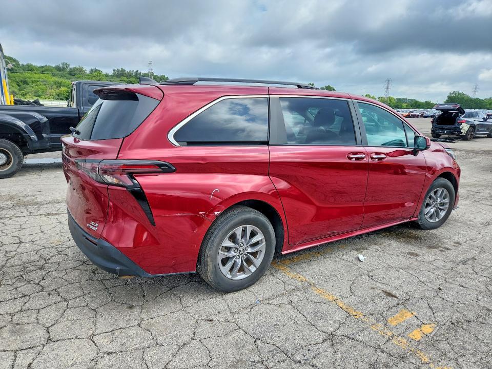 65290746 :رقم المزاد ، 5TDYRKEC4PS161840 vin ، 2023 Toyota Sienna مزاد بيع