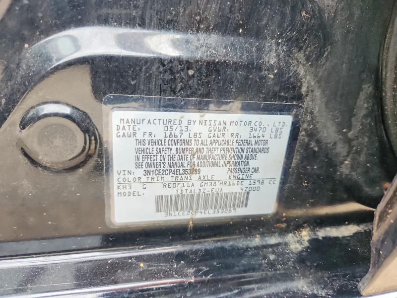 Aukcja sprzedaży 2014 Nissan Versa Note, vin: 3N1CE2CP4EL353289, numer aukcji: 65018356
