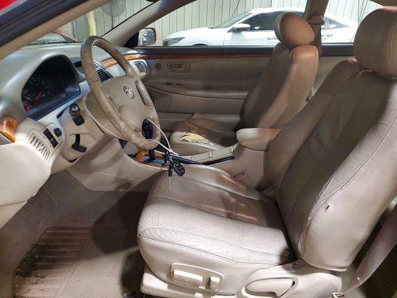 2002 Toyota Camry Solara მანქანა იყიდება აუქციონზე, vin: 2T1CF28P42C590267, აუქციონის ნომერი: 64811006