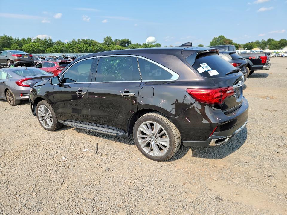 64966906 :رقم المزاد ، 5FRYD4H58HB016893 vin ، 2017 Acura Mdx مزاد بيع