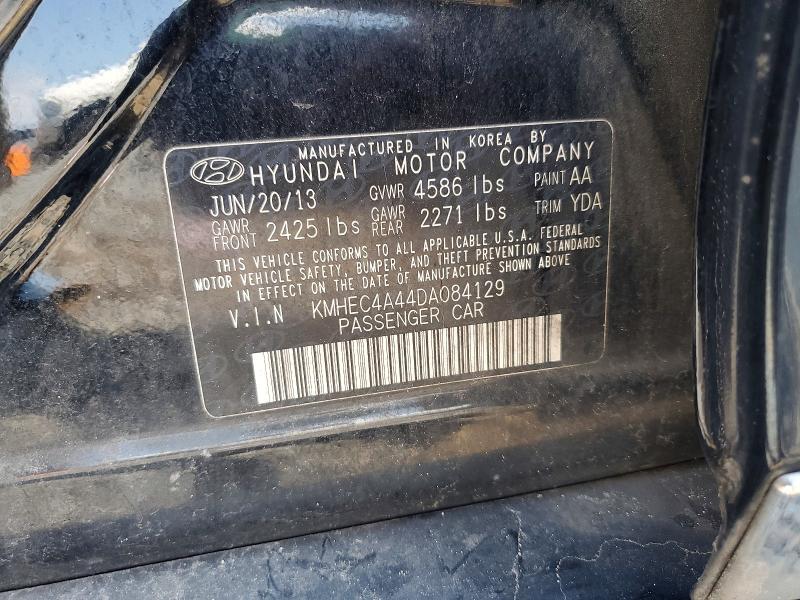 Продаж на аукціоні авто 2013 Hyundai Sonata, vin: KMHEC4A44DA084129, номер лоту: 64118896