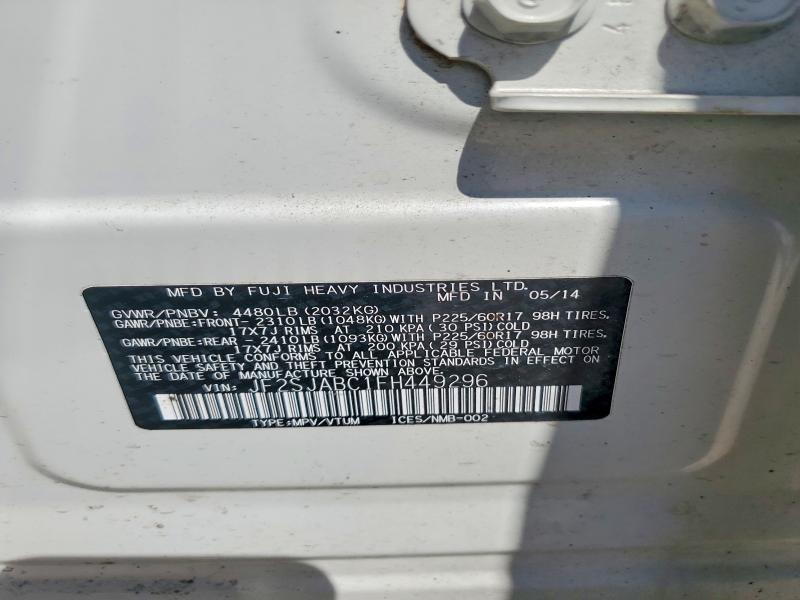 Продаж на аукціоні авто 2015 Subaru Forester, vin: JF2SJABC1FH449296, номер лоту: 66511046