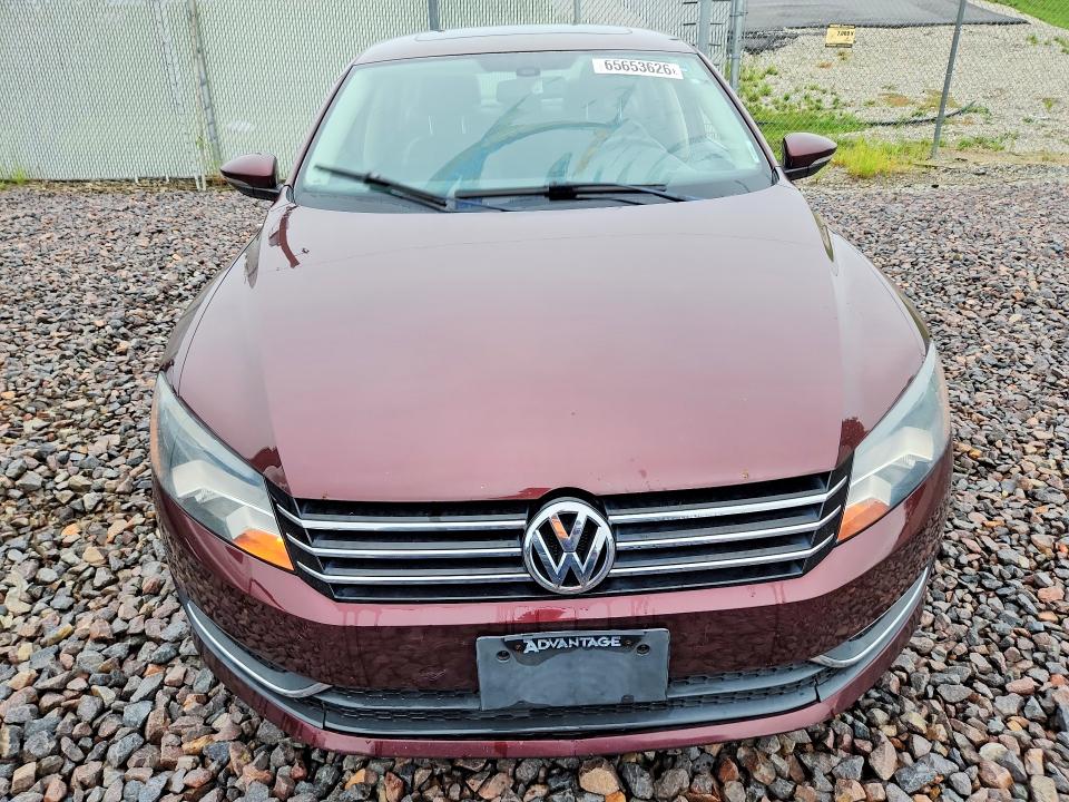 65653626 :رقم المزاد ، 1VWBH7A39CC051368 vin ، 2012 Volkswagen Passat مزاد بيع