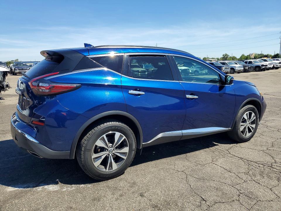 2021 Nissan Murano მანქანა იყიდება აუქციონზე, vin: 5N1AZ2BS3MC123036, აუქციონის ნომერი: 66300206