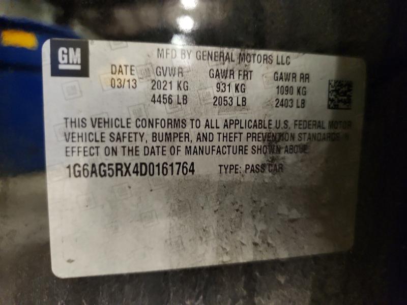 Продажа на аукционе авто 2013 Cadillac Ats, vin: 1G6AG5RX4D0161764, номер лота: 65287366