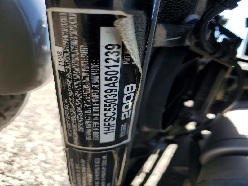 65262876 :رقم المزاد ، 1HFSC55039A501239 vin ، 2009 Honda Vtx1300 مزاد بيع