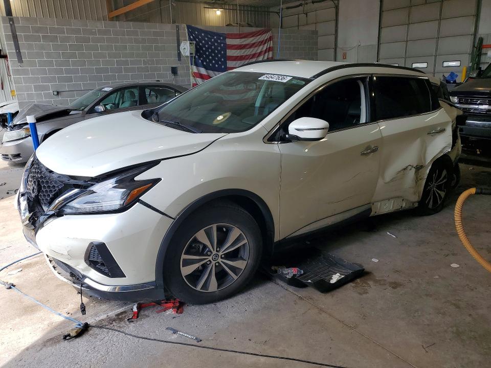 2022 Nissan Murano მანქანა იყიდება აუქციონზე, vin: 5N1AZ2BS1NC116510, აუქციონის ნომერი: 64647636