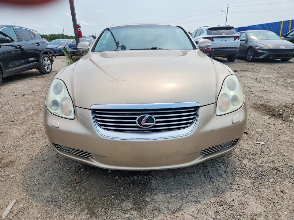 64540096 :رقم المزاد ، JTHFN48YX20001395 vin ، 2002 Lexus Sc مزاد بيع