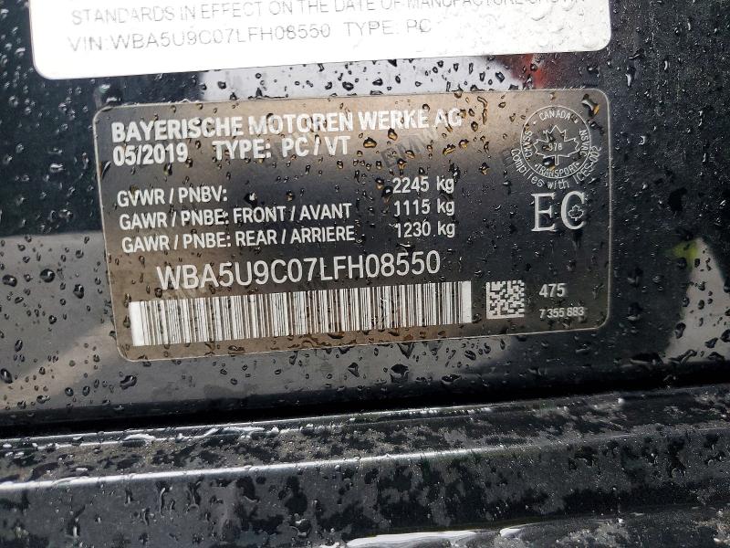 Aukcja sprzedaży 2020 Bmw M340xi, vin: WBA5U9C07LFH08550, numer aukcji: 63497776