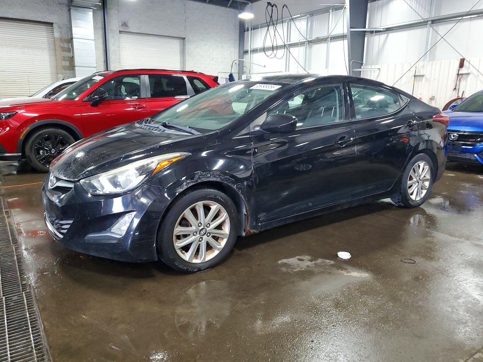 Auction sale of the 2014 Hyundai Elantra, vin: KMHDH4AE6EU134812, lot number: 65996856
