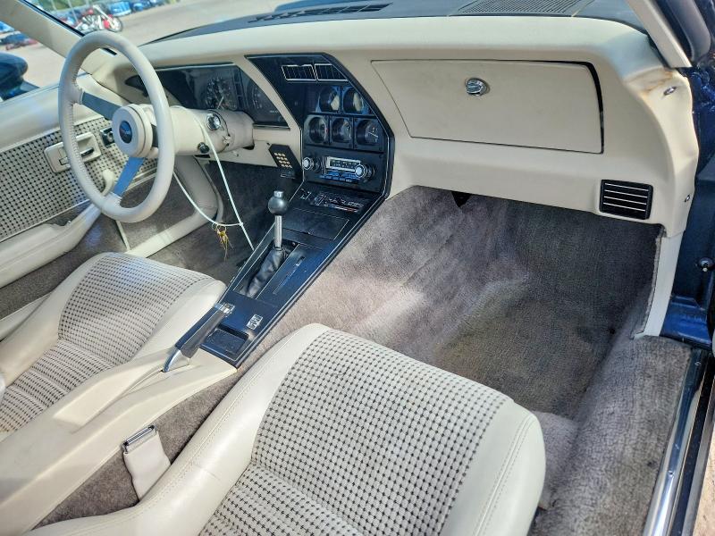 63898276 :رقم المزاد ، 1Z8789S448875 vin ، 1979 Chevrolet Corvette مزاد بيع