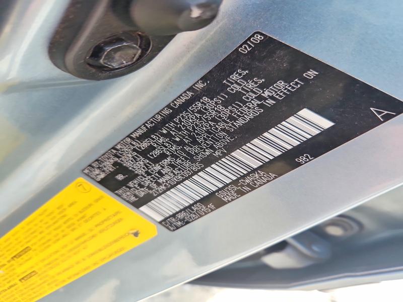 2009 Lexus Rx მანქანა იყიდება აუქციონზე, vin: 2T2HK31UX9C097805, აუქციონის ნომერი: 64720596