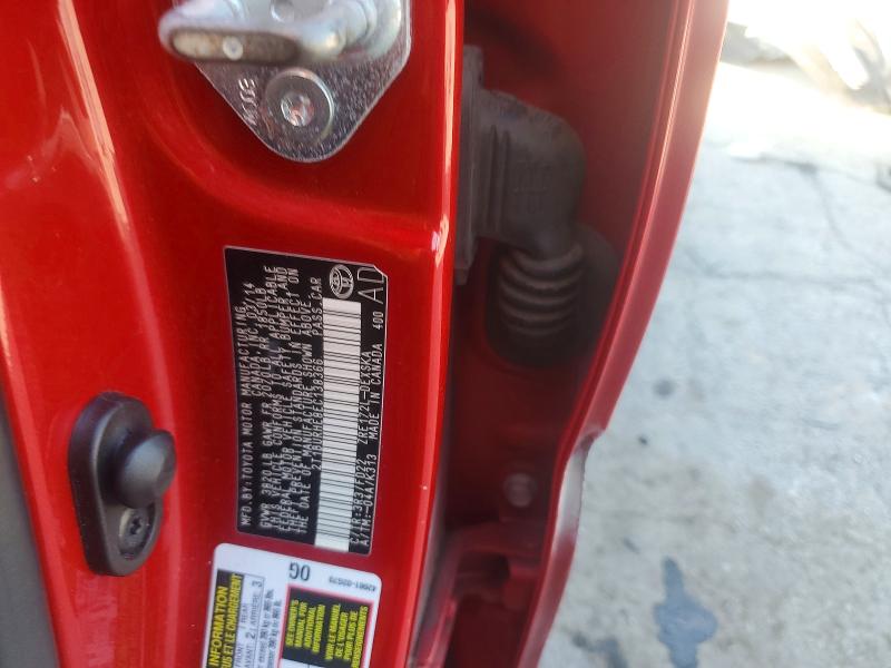 65229256 :رقم المزاد ، 2T1BURHE8EC138366 vin ، 2014 Toyota Corolla مزاد بيع
