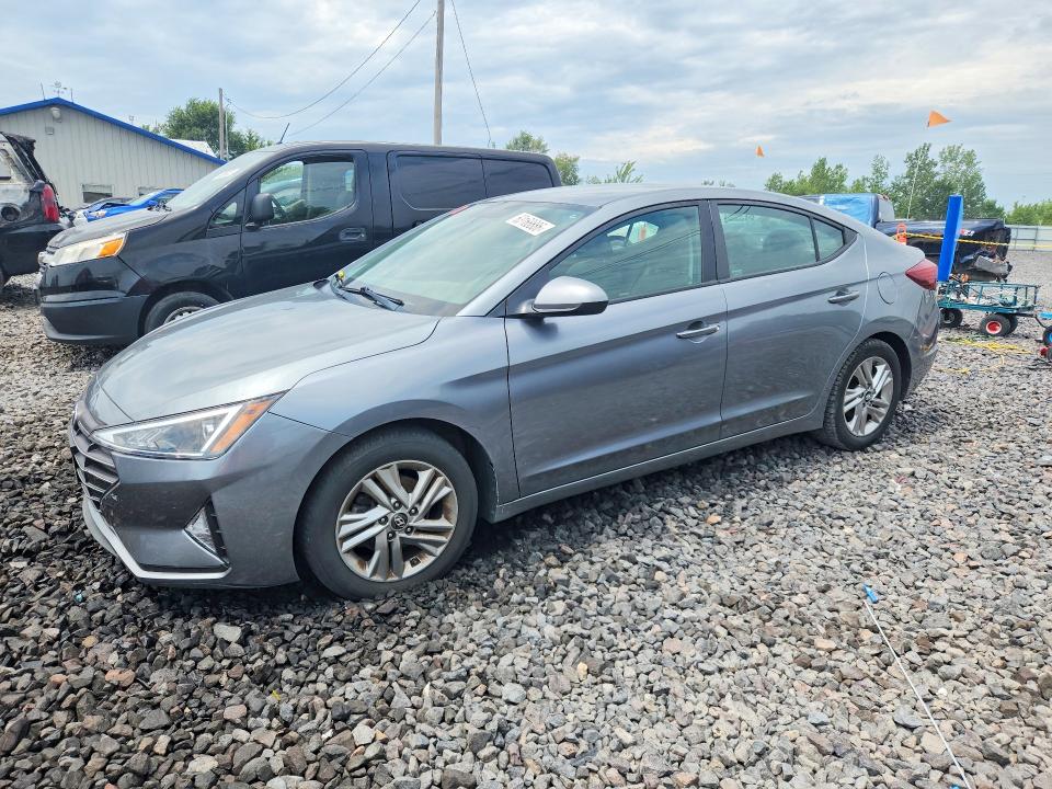 2019 Hyundai Elantra მანქანა იყიდება აუქციონზე, vin: KMHD84LF8KU749167, აუქციონის ნომერი: 63168886