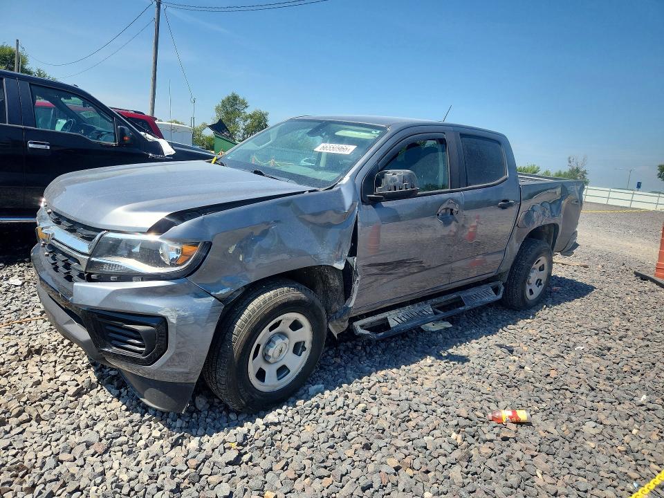 66550966 :رقم المزاد ، 1GCGTBEN4M1105968 vin ، 2021 Chevrolet Colorado مزاد بيع