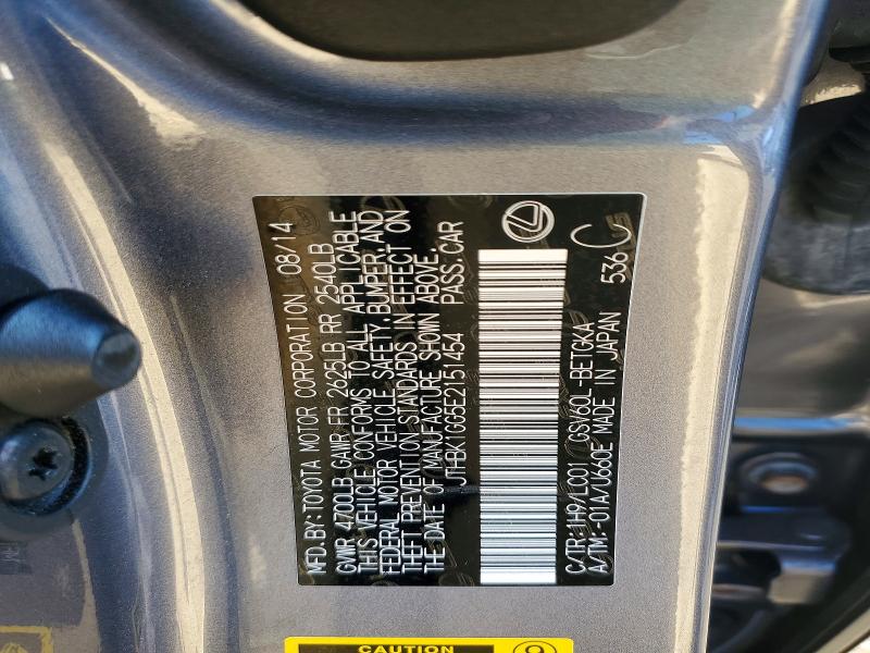Продаж на аукціоні авто 2014 Lexus Es, vin: JTHBK1GG5E2151454, номер лоту: 66499446