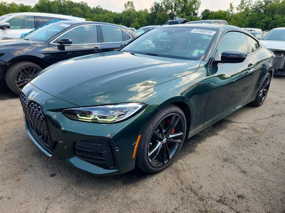 2021 Bmw M440xi მანქანა იყიდება აუქციონზე, vin: WBA13AR09MCH19725, აუქციონის ნომერი: 63380916