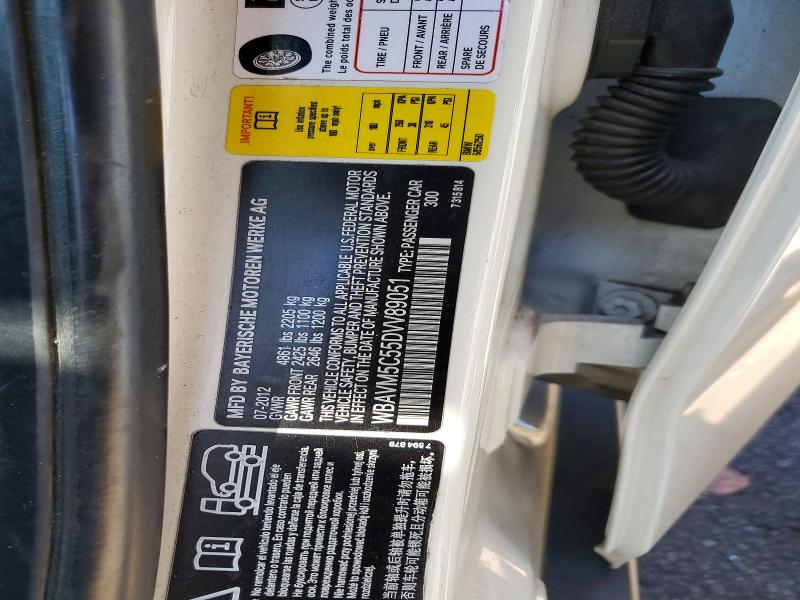 Продаж на аукціоні авто 2013 Bmw X1, vin: WBAVM5C55DVV89051, номер лоту: 66074306