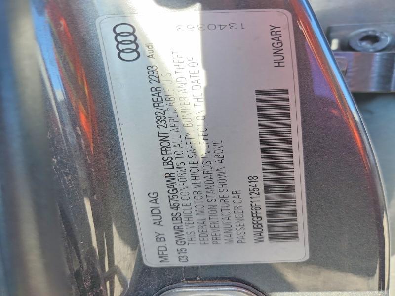 Продаж на аукціоні авто 2015 Audi A3, vin: WAUBFGFF6F1125418, номер лоту: 60323136