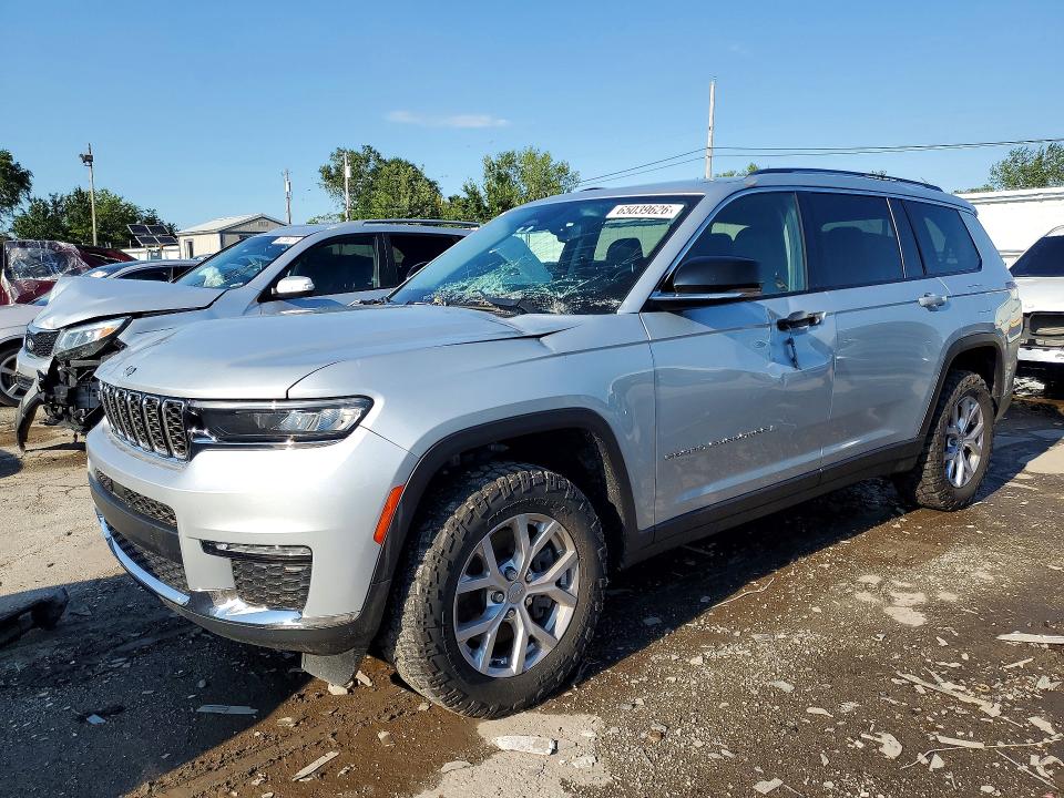 65039626 :رقم المزاد ، 1C4RJKBG1M8112310 vin ، 2021 Jeep Grand Cherokee مزاد بيع