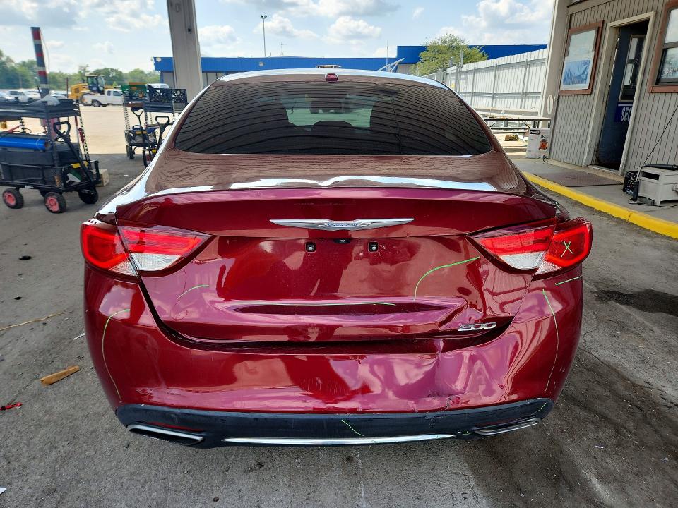 64056686 :رقم المزاد ، 1C3CCCAB7FN752672 vin ، 2015 Chrysler 200 مزاد بيع