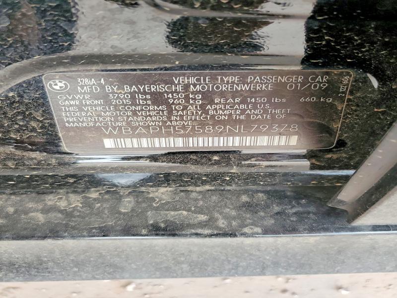 66220226 :رقم المزاد ، WBAPH57589NL79378 vin ، 2009 Bmw 328 مزاد بيع