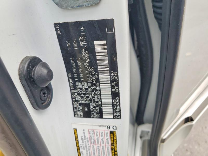 Продаж на аукціоні авто 2016 Lexus Gx, vin: JTJBM7FX8G5141810, номер лоту: 63472106