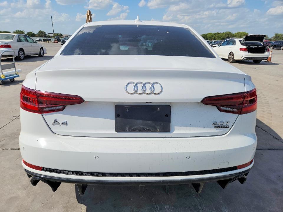 Продаж на аукціоні авто 2018 Audi A4, vin: WAUENAF44JA109884, номер лоту: 64605546