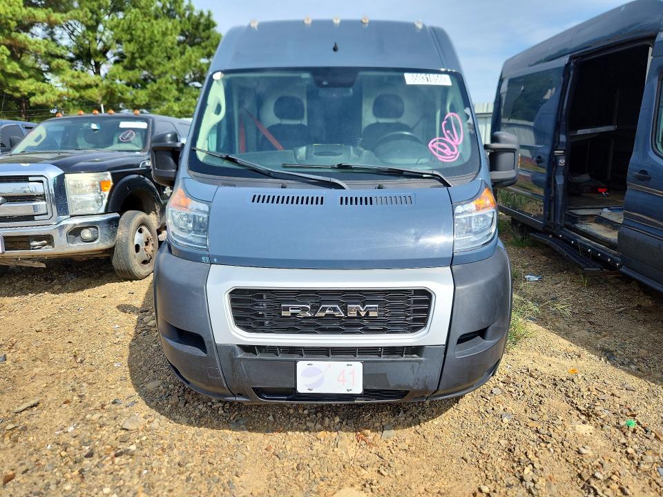 2021 Ram Promaster 3500 მანქანა იყიდება აუქციონზე, vin: 3C6MRVJG1ME586700, აუქციონის ნომერი: 65031856