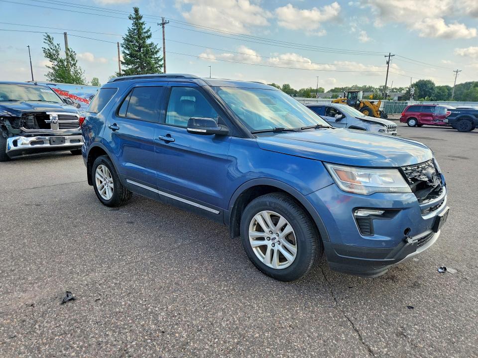 2018 Ford Explorer მანქანა იყიდება აუქციონზე, vin: 1FM5K8D80JGC39776, აუქციონის ნომერი: 64300666