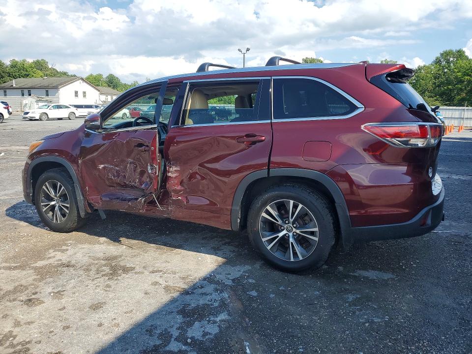 Продажа на аукционе авто 2016 Toyota Highlander, vin: 5TDJKRFH2GS285632, номер лота: 64003996