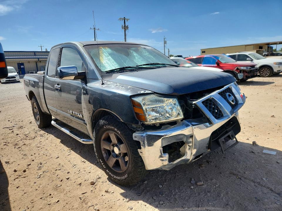 65981436 :رقم المزاد ، 1N6AA06AX5N500370 vin ، 2005 Nissan Titan مزاد بيع