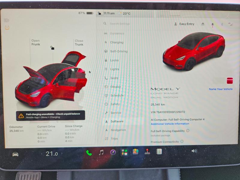 2025 Tesla Model Y მანქანა იყიდება აუქციონზე, vin: 7SAYGDEE6SF225072, აუქციონის ნომერი: 66102716