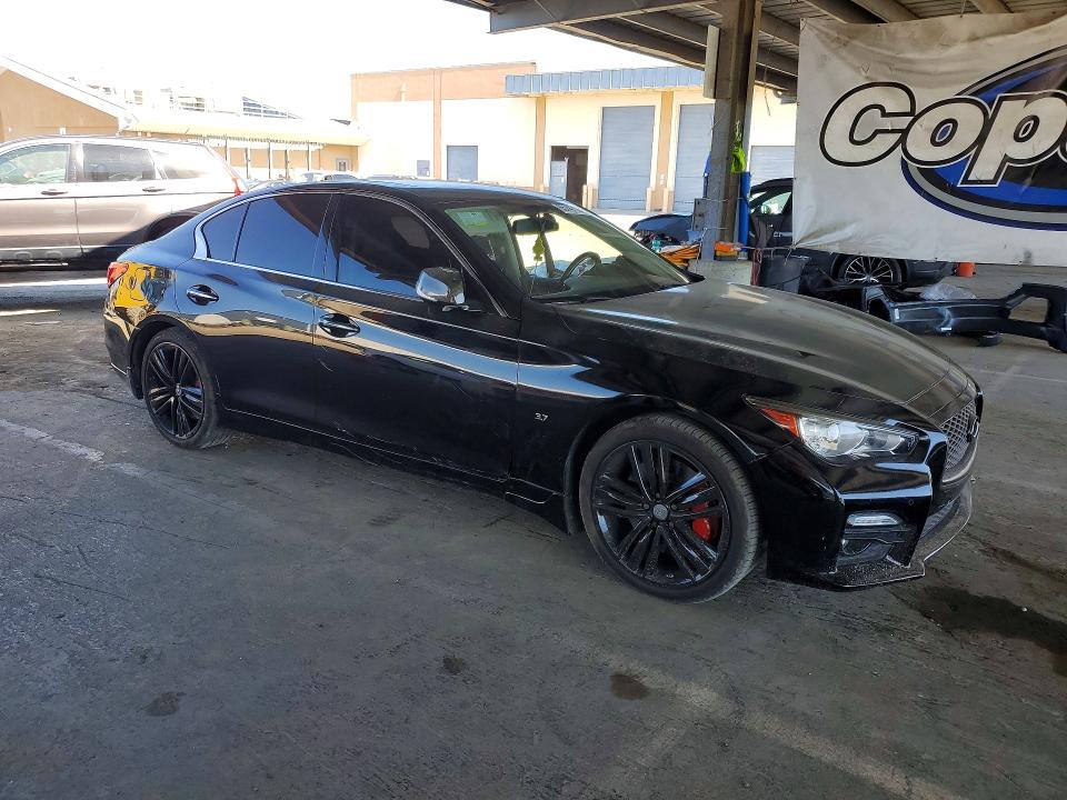 2014 Infiniti Q50 მანქანა იყიდება აუქციონზე, vin: JN1BV7AP9EM676013, აუქციონის ნომერი: 65747126