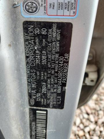 Aukcja sprzedaży 2011 Kia Forte, vin: KNAFU4A26B5374430, numer aukcji: 63839616