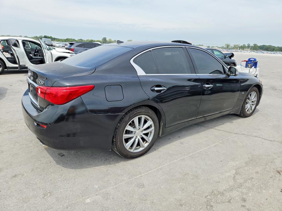 Продажа на аукционе авто 2014 Infiniti Q50, vin: JN1BV7AR3EM696274, номер лота: 65733816