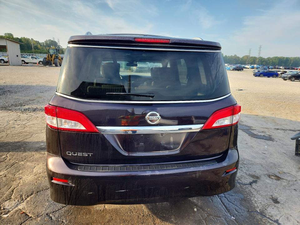 2011 Nissan Quest მანქანა იყიდება აუქციონზე, vin: JN8AE2KP4B9007175, აუქციონის ნომერი: 66520266