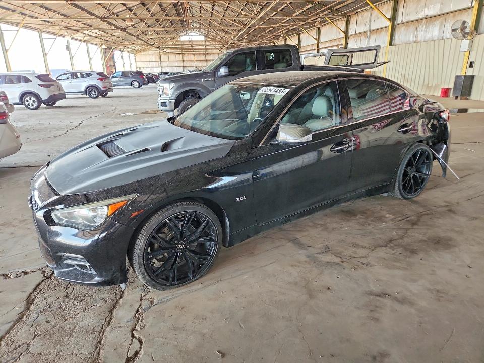 2017 Infiniti Q50 მანქანა იყიდება აუქციონზე, vin: JN1EV7AP2HM739180, აუქციონის ნომერი: 62541486