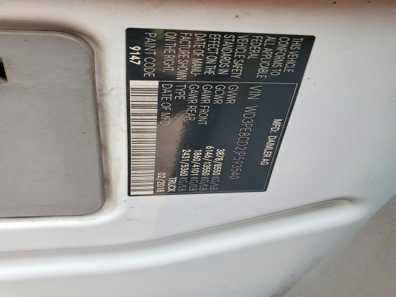 Aukcja sprzedaży 2018 Mercedes-benz Sprinter, vin: WD3PE8CD2JP593540, numer aukcji: 63333506