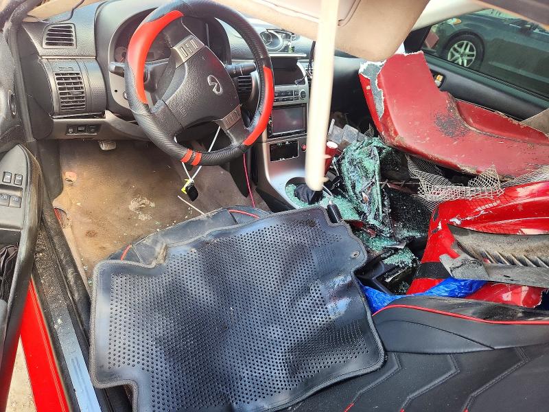 63711446 :رقم المزاد ، JNKCV54E33M225235 vin ، 2003 Infiniti G35 مزاد بيع