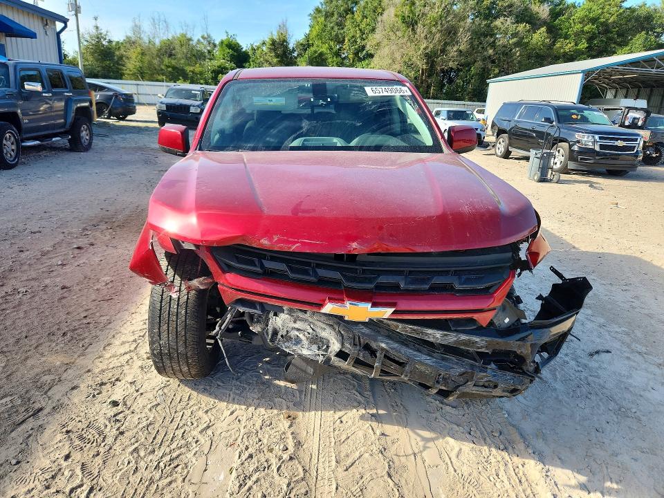 Продаж на аукціоні авто 2021 Chevrolet Colorado, vin: 1GCGSBEA0M1108625, номер лоту: 65749066