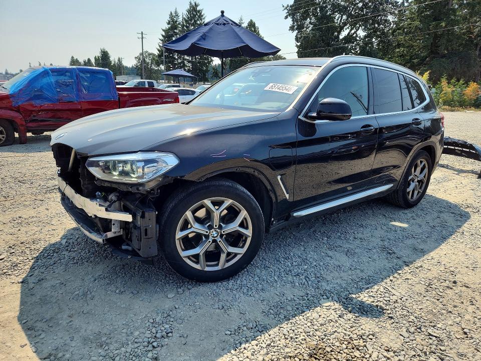 2020 Bmw X3 მანქანა იყიდება აუქციონზე, vin: 5UXTS1C03L9D29575, აუქციონის ნომერი: 65145546