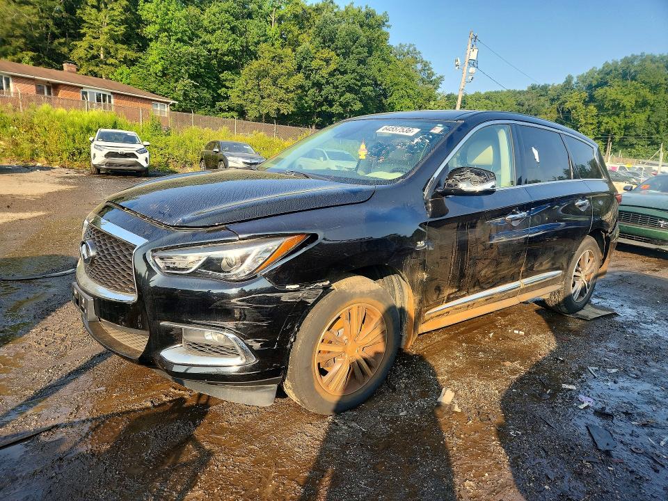 64557536 :رقم المزاد ، 5N1DL0MM5KC568862 vin ، 2019 Infiniti Qx60 مزاد بيع